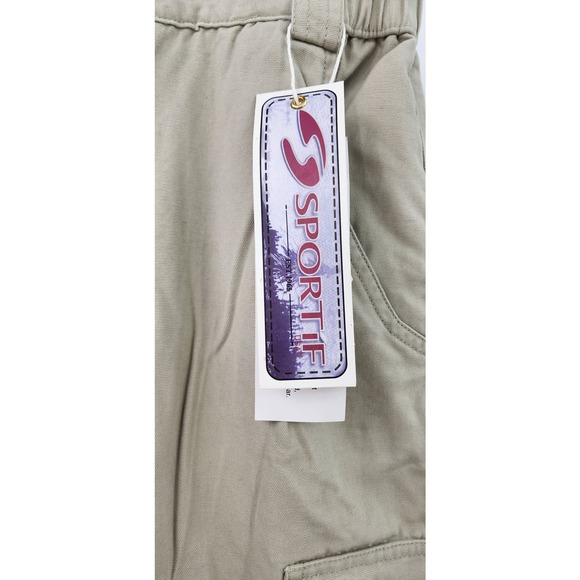 New NWT Sportif Sahara Convertible Pants In Wheat Size 42 - Picture 8 of 10